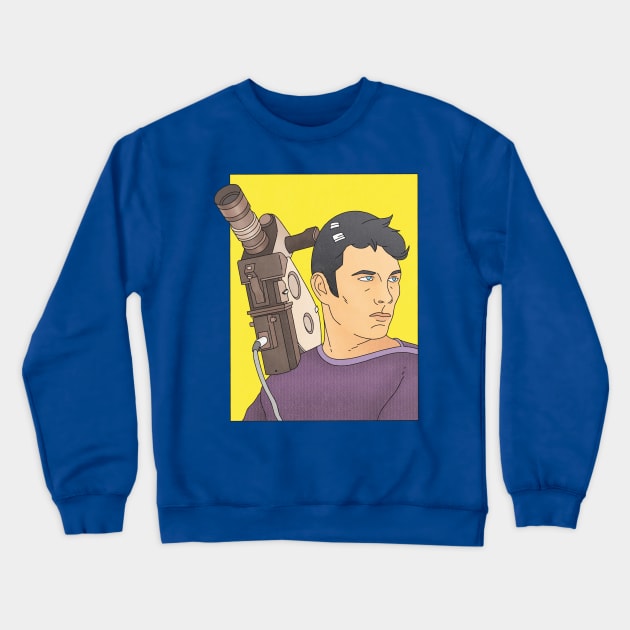 Medium Cool Crewneck Sweatshirt by BryanWestArt